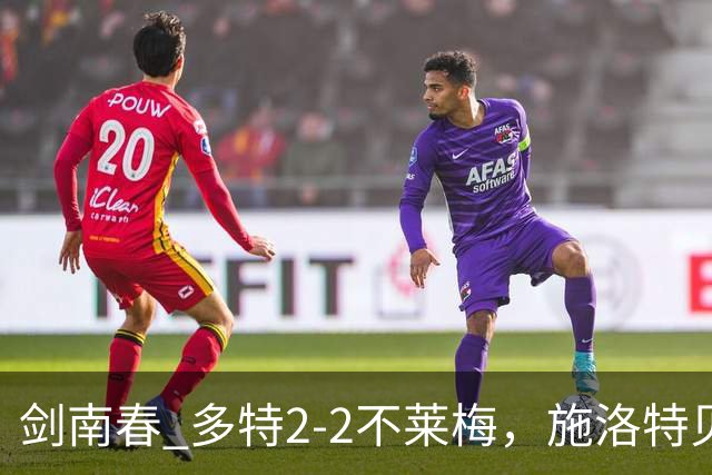 剑南春 多特2-2不莱梅，施洛特贝克破门，菲尔克鲁格绝平