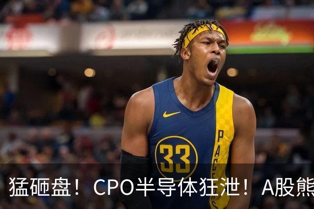猛砸盘！CPO半导体狂泄！A股熊市未止？