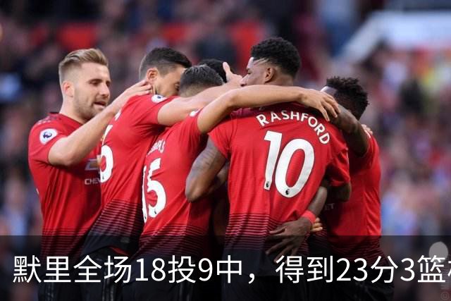 默里全场18投9中，得到23分3篮板7助攻2抢断3封盖